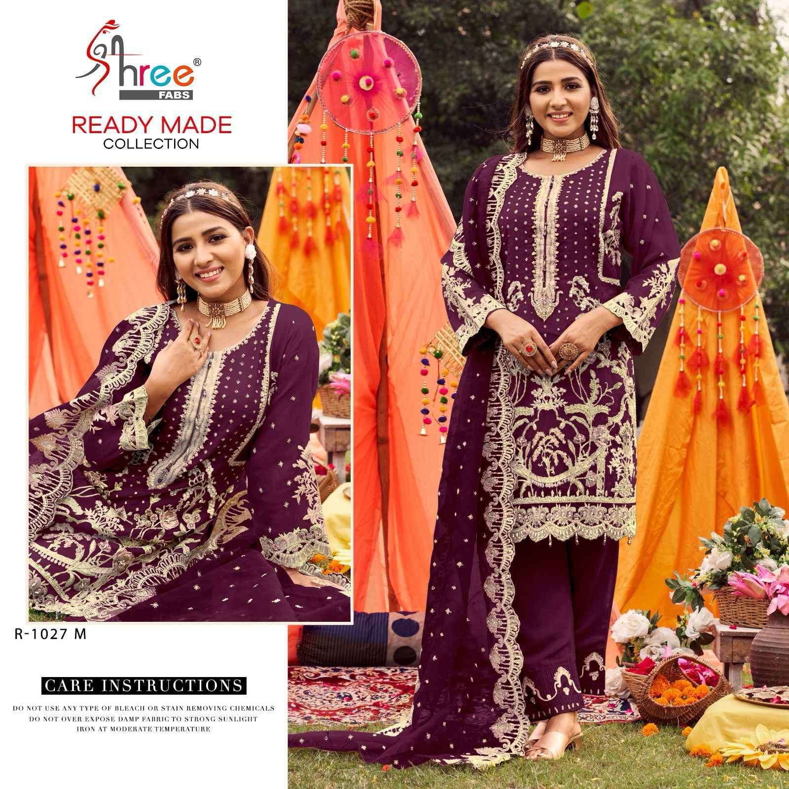 Shree Fabs R 1027 M Designer Pakistani Readymade Suit Online Collection