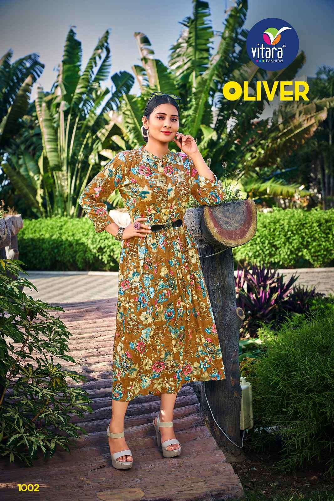 Vitara Oliver Fancy Tunic Style Kurti Western Wear Outfit Suppliers