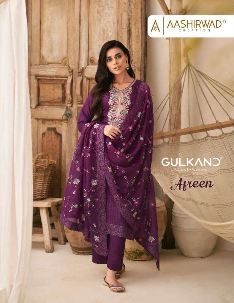 Aashirwad Gulkand Afreen 9786 To 9790 Festive Wear Readymade Dress Dealers