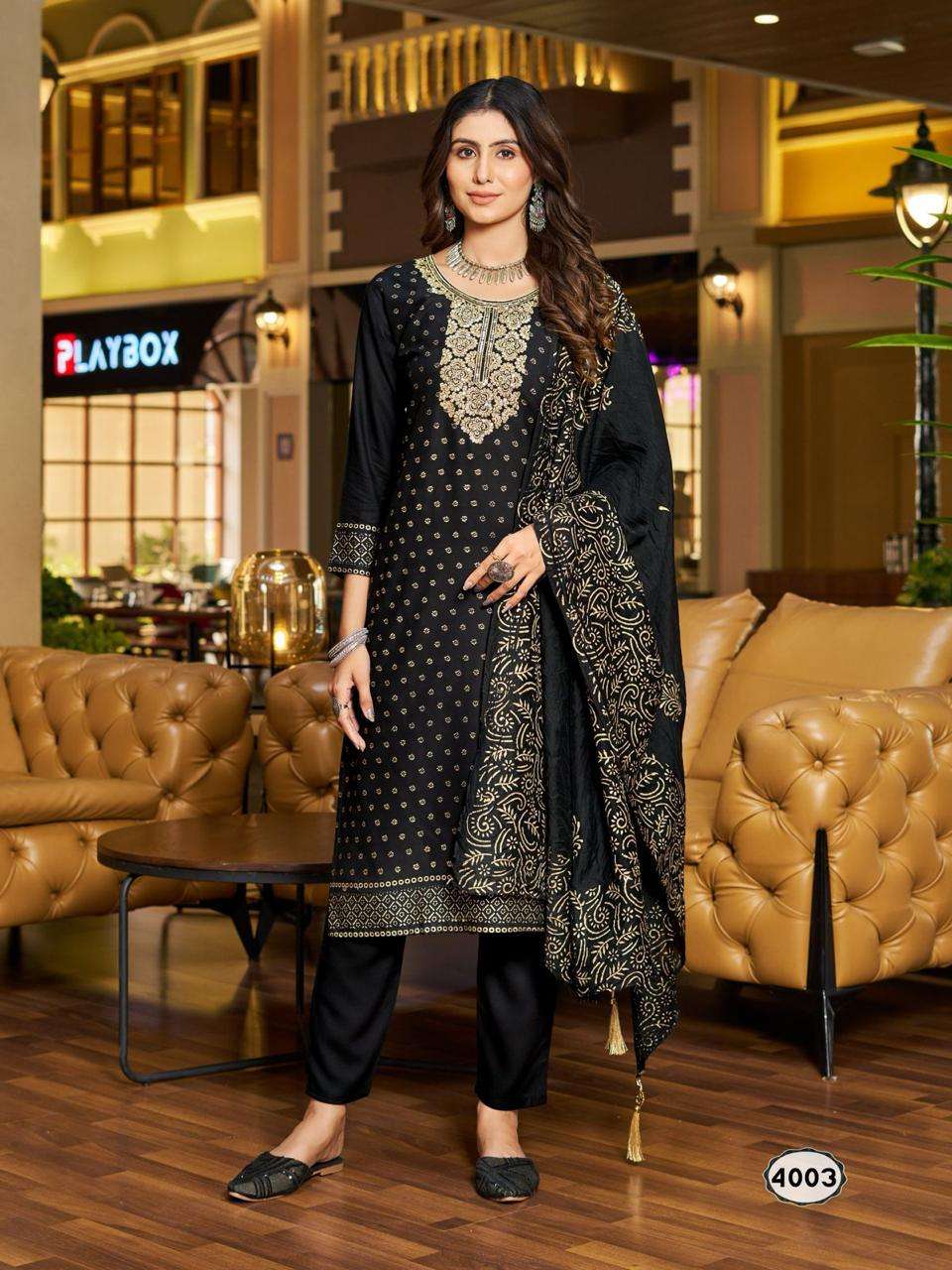Blue Hills Royal Touch Vol 4 Occasion Wear 3 Piece Set Festive Collection New Designs