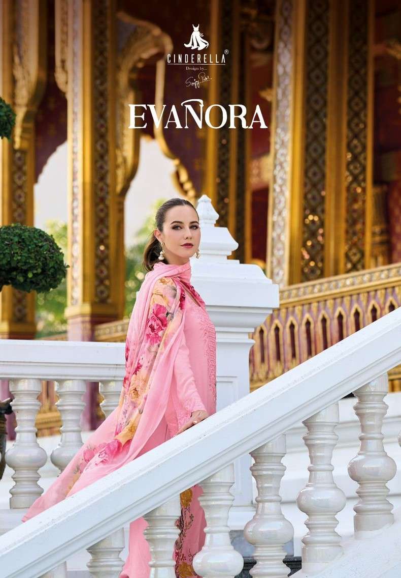 Cinderella Evanora Designer Muslin Suit Online Store Dress Dealers