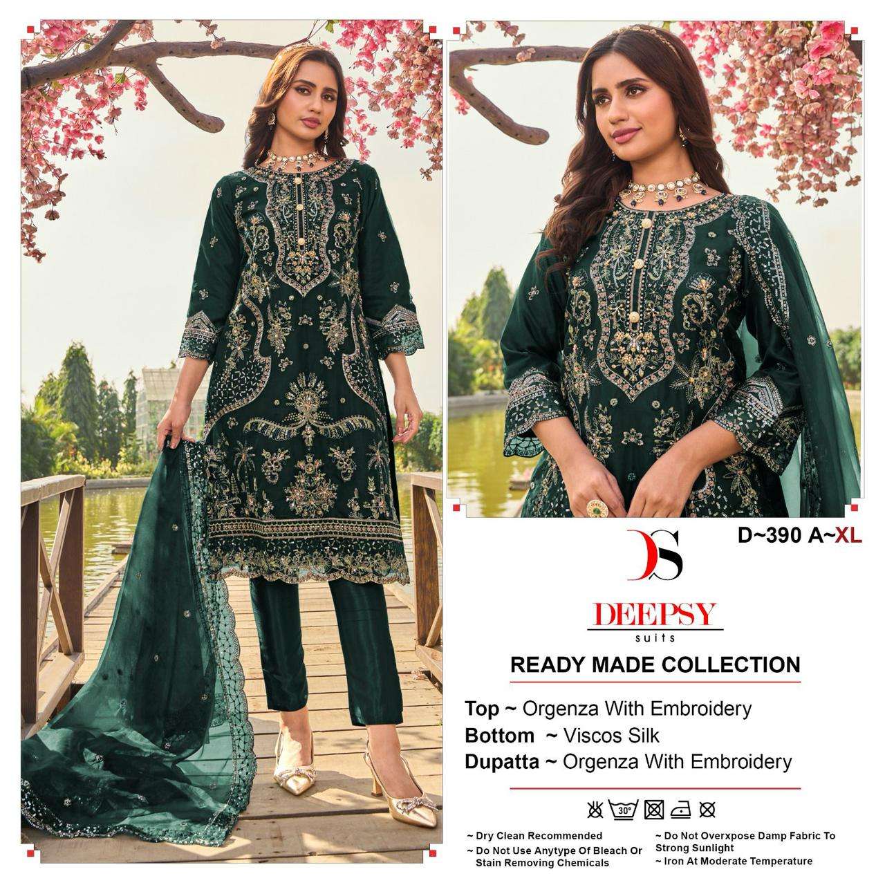 Deepsy D 390 Colors Designer Work Pakistani Wedding Wear Dress Exporters