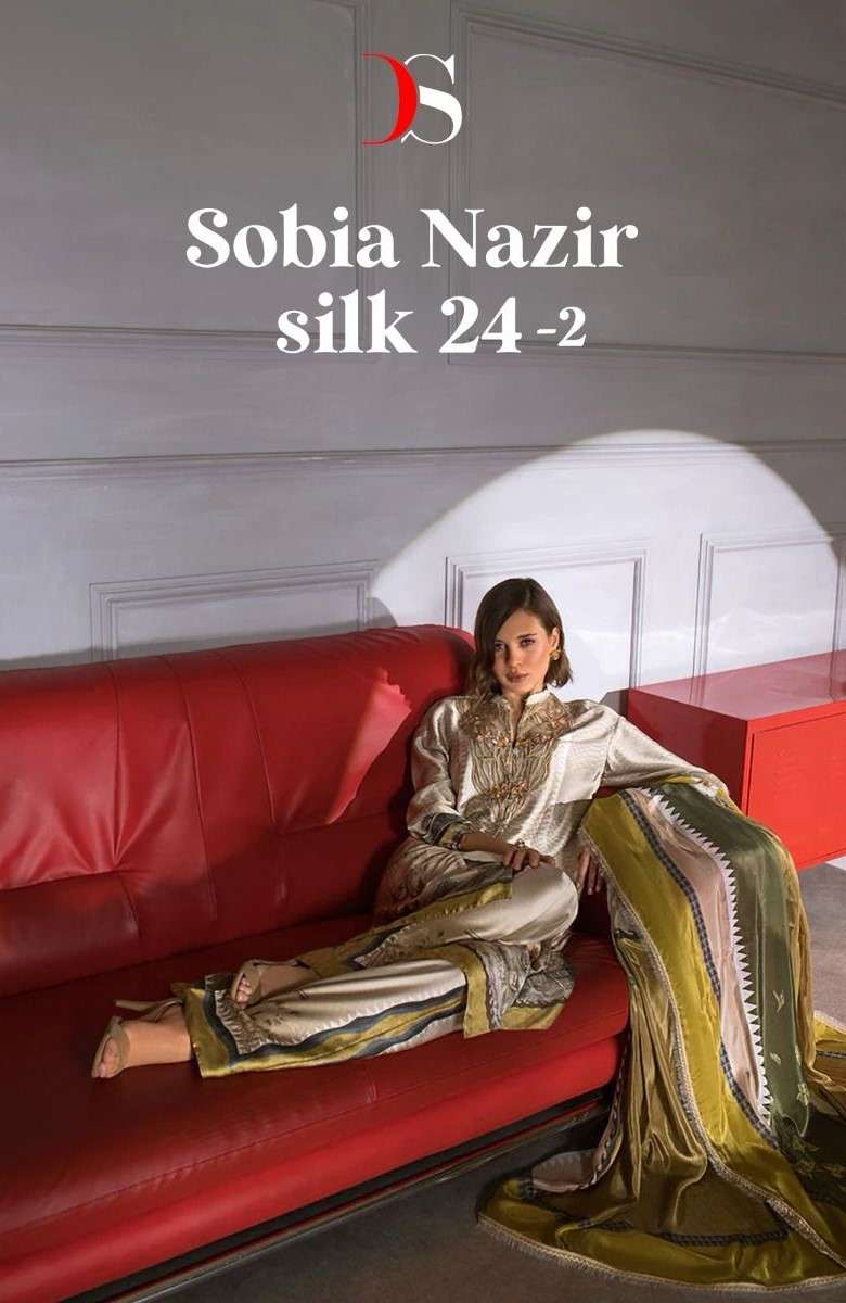 Deepsy Sobia Nazir Silk 24 Vol 2 Digital Print Fancy Pakistani Ladies Suit Dealers