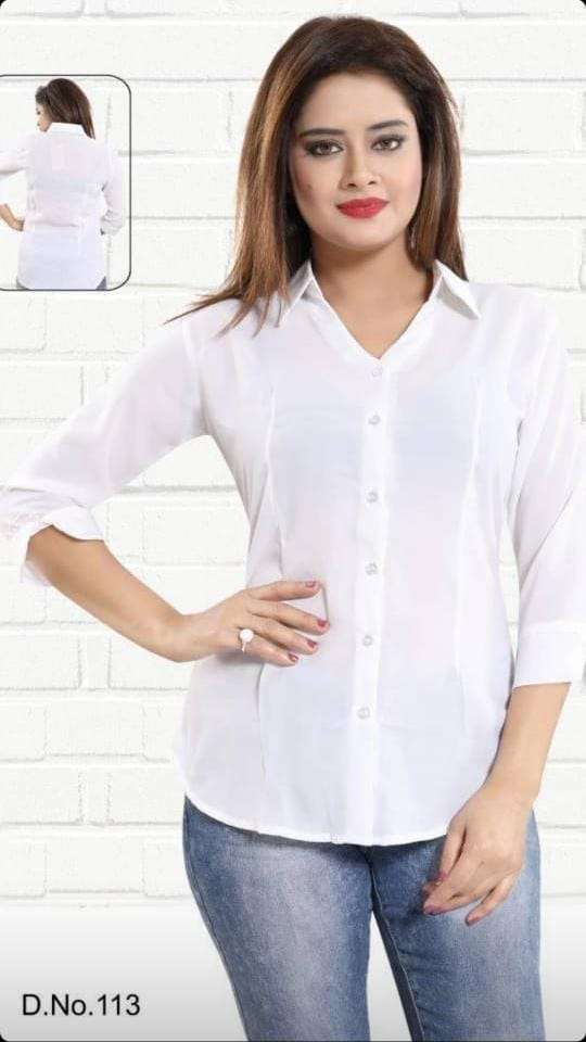 FF 113 Fancy Ladies Shirt Office Wear Outfit Online Dealers In Surat