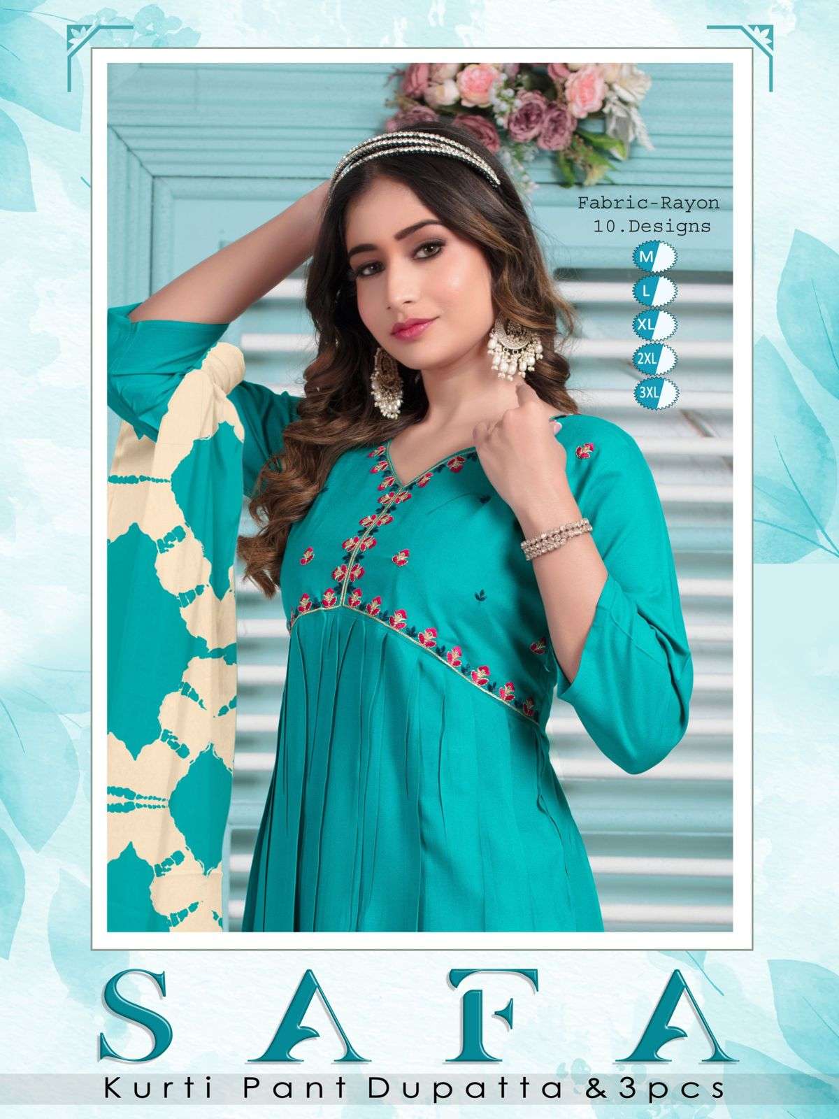 Ft Safa Vol 1 Casual Wear Aaliya Style 3 Piece Pair Exclusive Collection