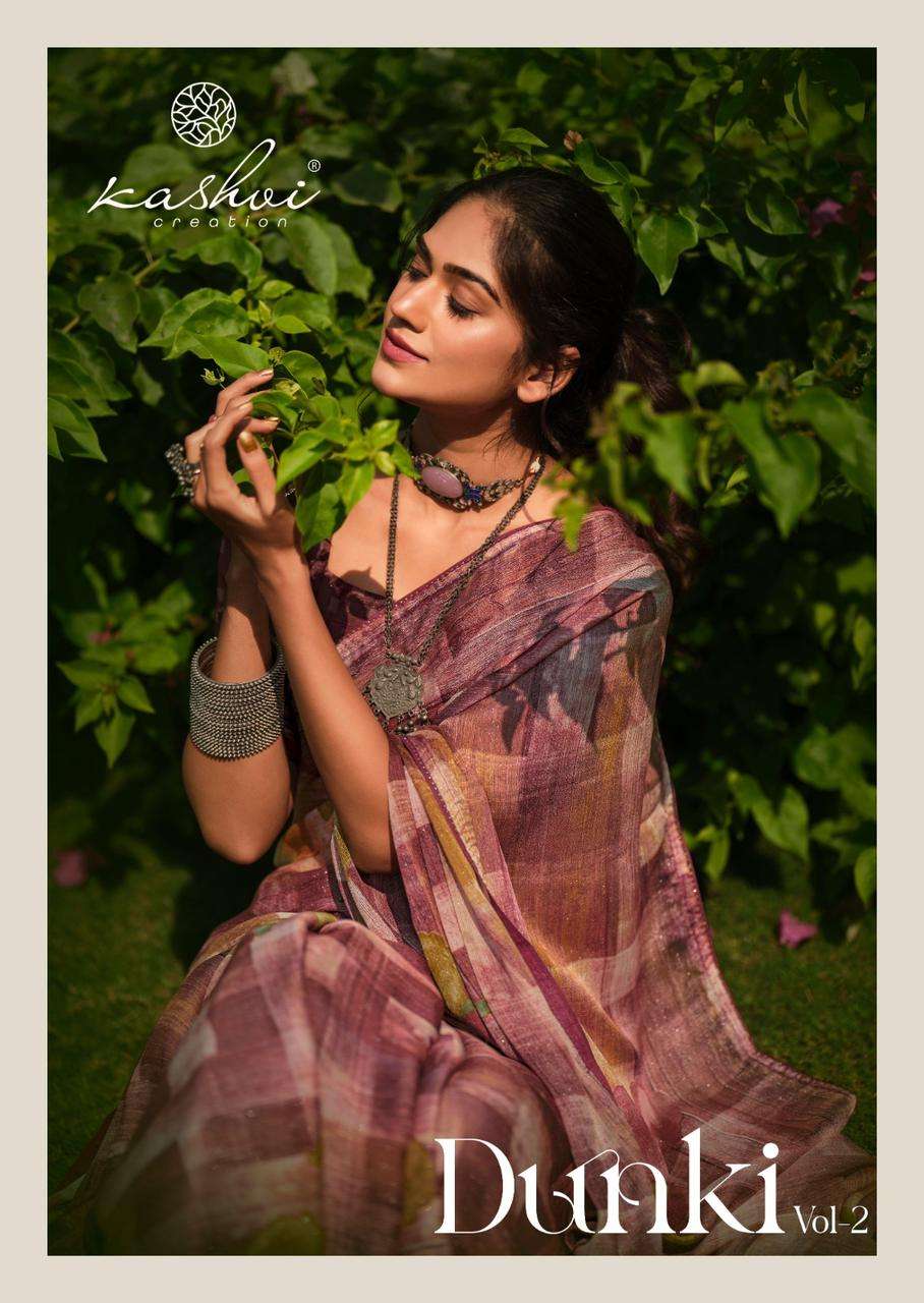 Kashvi Dunki Vol 2 Festive Wear Designs Silk Saree Wholesalers