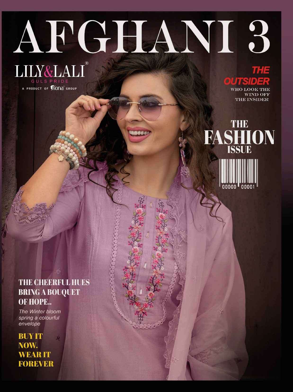 Lily And Lali Afghani Vol 3 New Designs Afghani Dress Suppliers