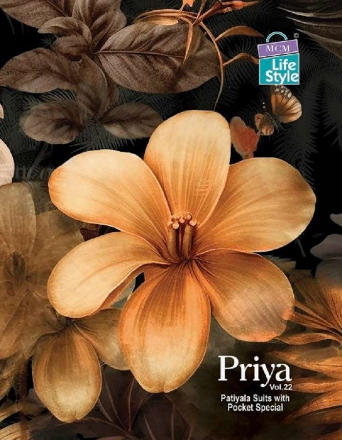 MCM Lifestyle Priya Vol 22 Pure Cotton Printed Dress Material Suppliers