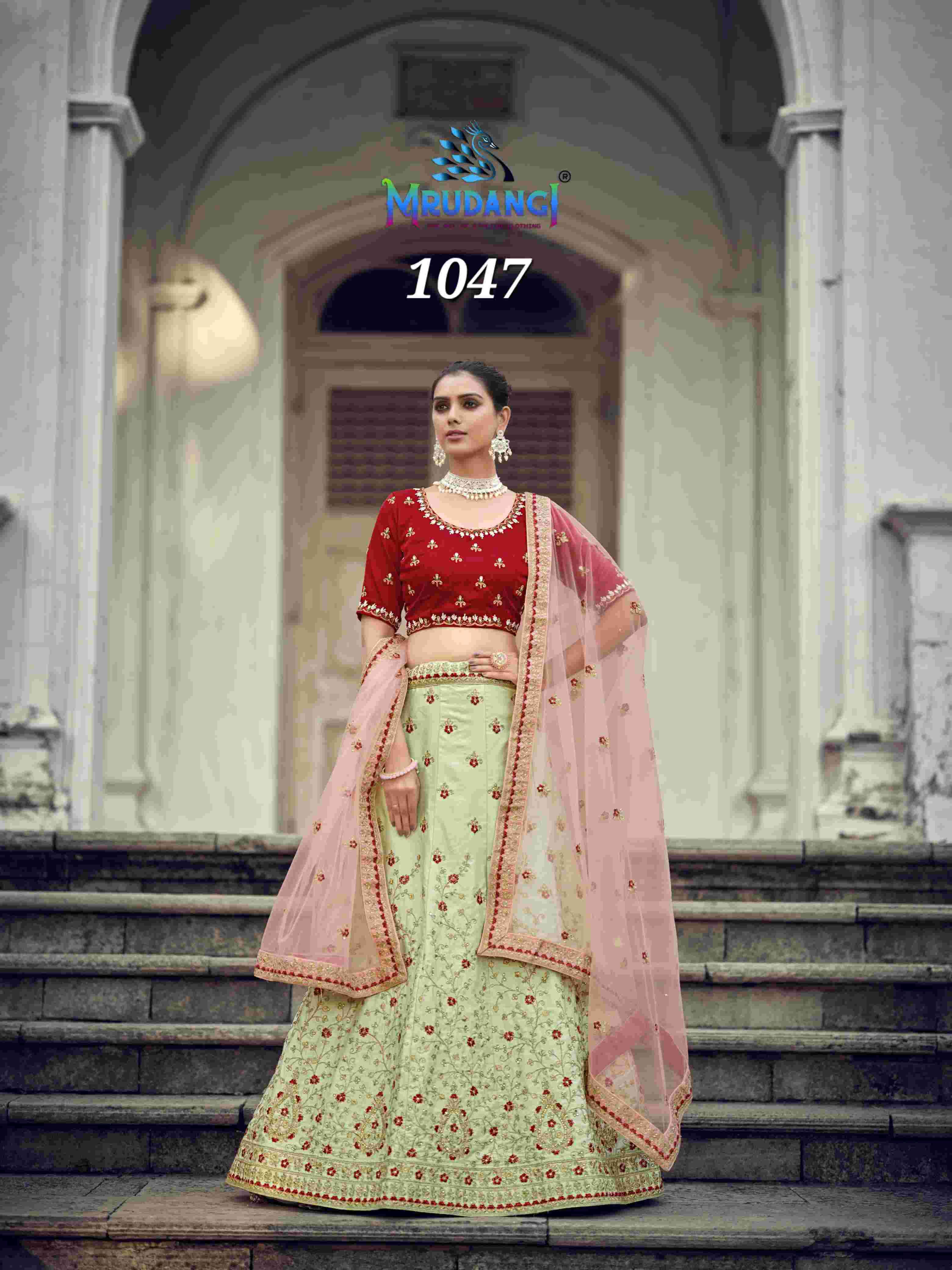 Mrudangi Mayuri 1047 To 1049 Wedding Wear Designer Readymade Lehenga Choli