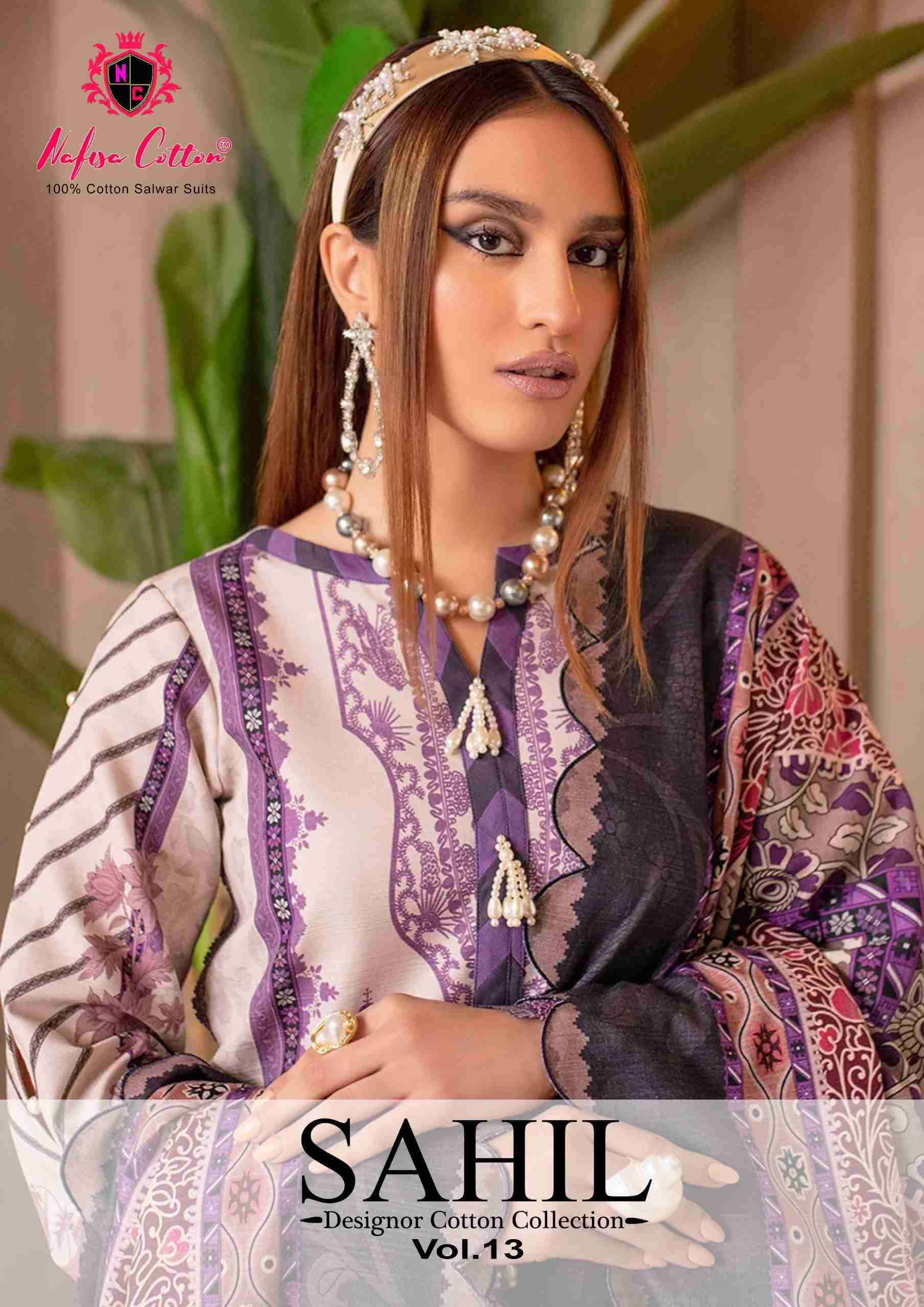 Nafisa Cotton Sahil Vol 13 Online Store Suppliers Cotton Dress Materials