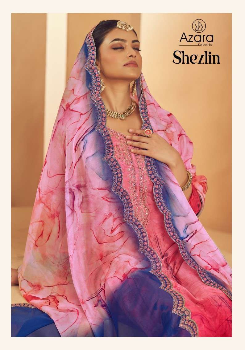 Radhika Azara Shezlin Fancy Organza Festive Wear Dress Suppliers