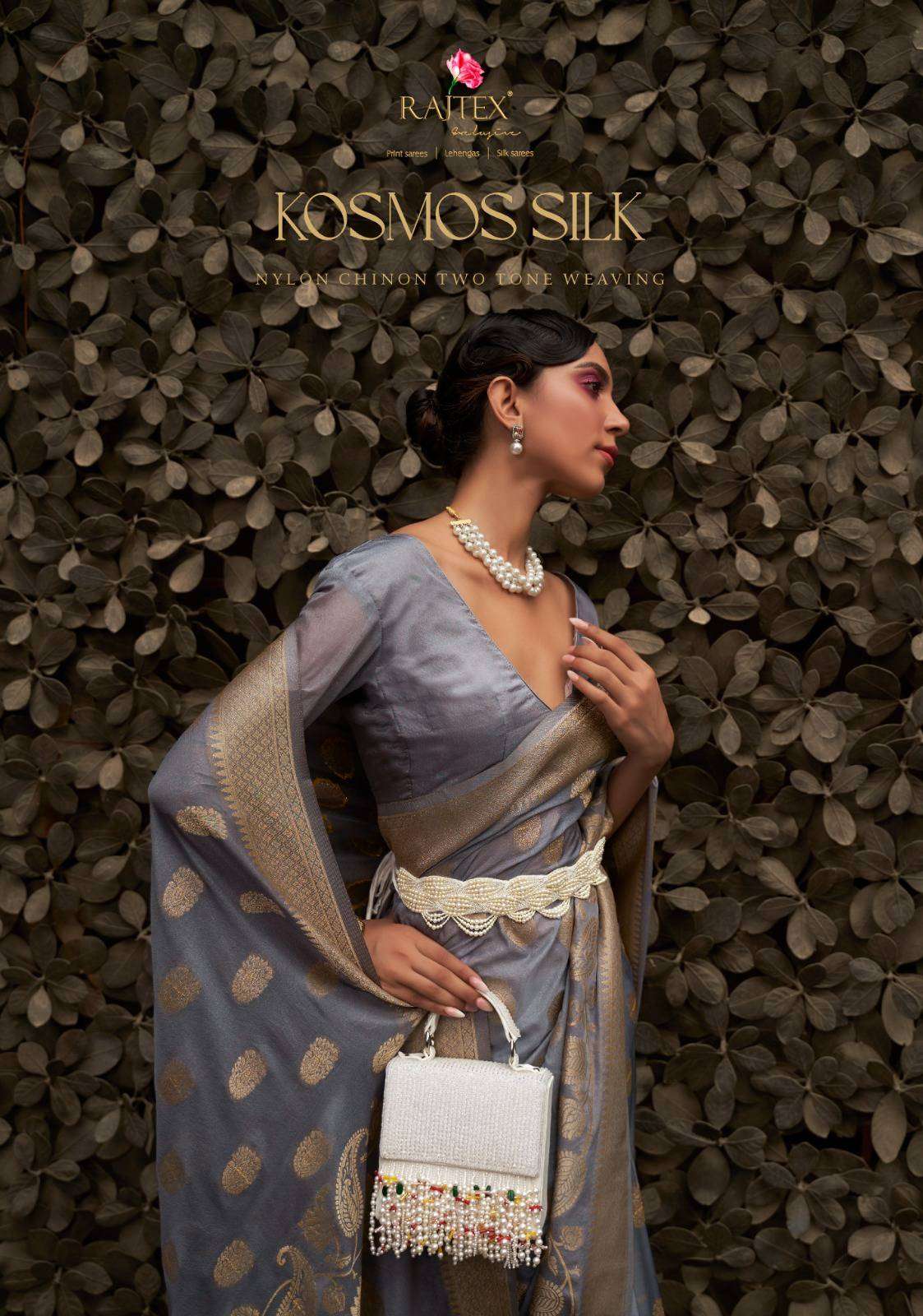 Rajtex Kosmos Silk 265001 To 265006 Designer Silk Saree Festive Collection