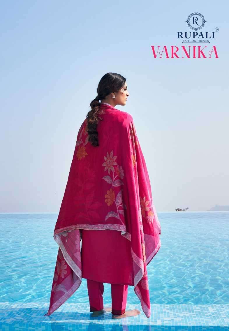 Rupali Fashion Varnika Fancy Jam Satin Exclusive Ladies Suit Wholesalers