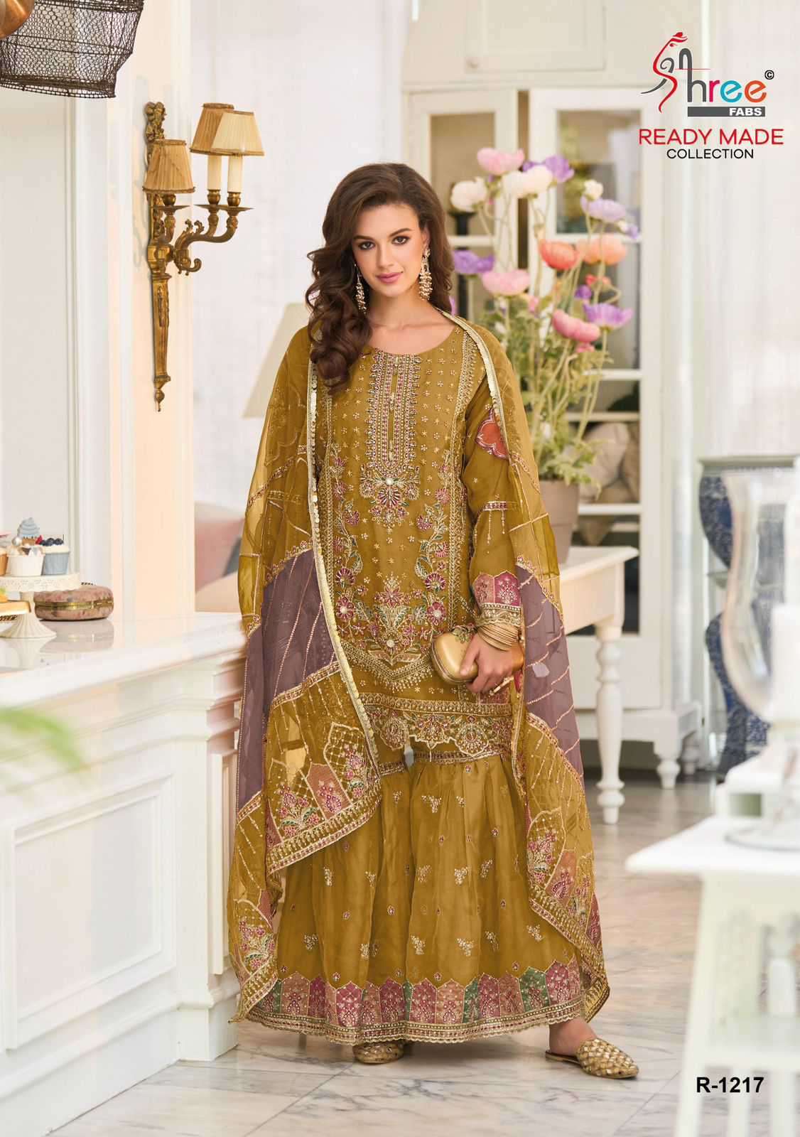 Shree Fabs R 1217 Colors Wedding Wear Pakistani Designer Dress New Collection