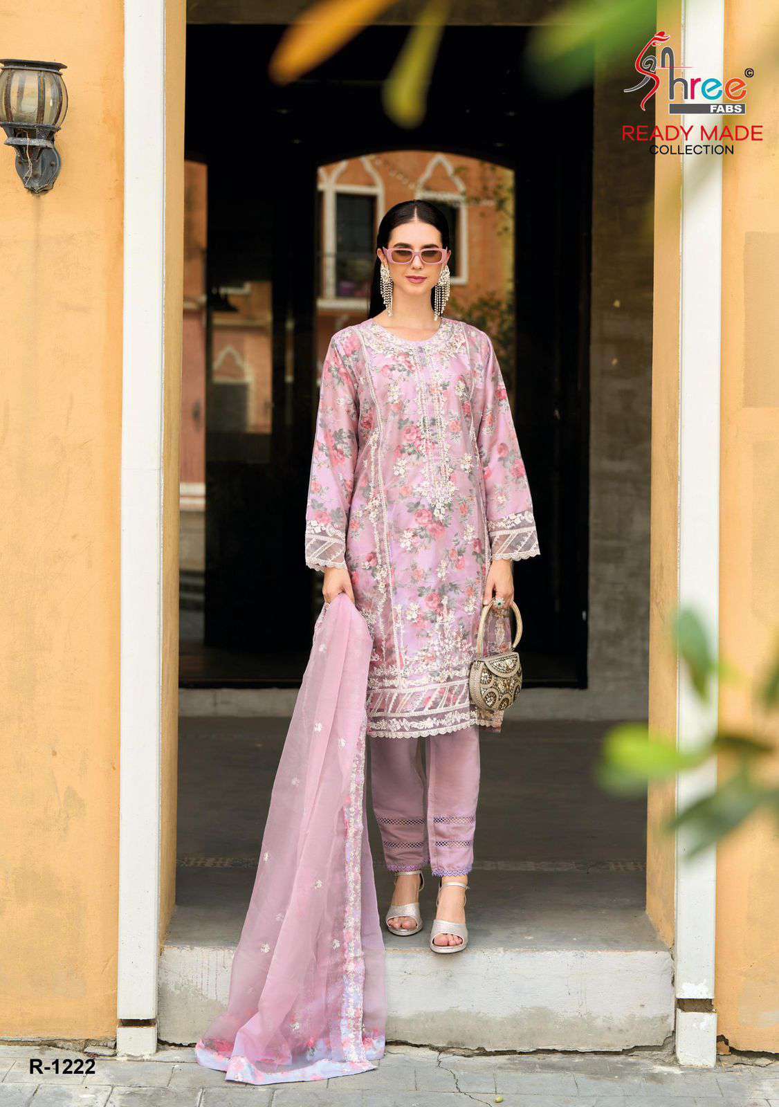 Shree Fabs R 1222 Colors Festive Wear Pakistani Readymade Suit Exporters
