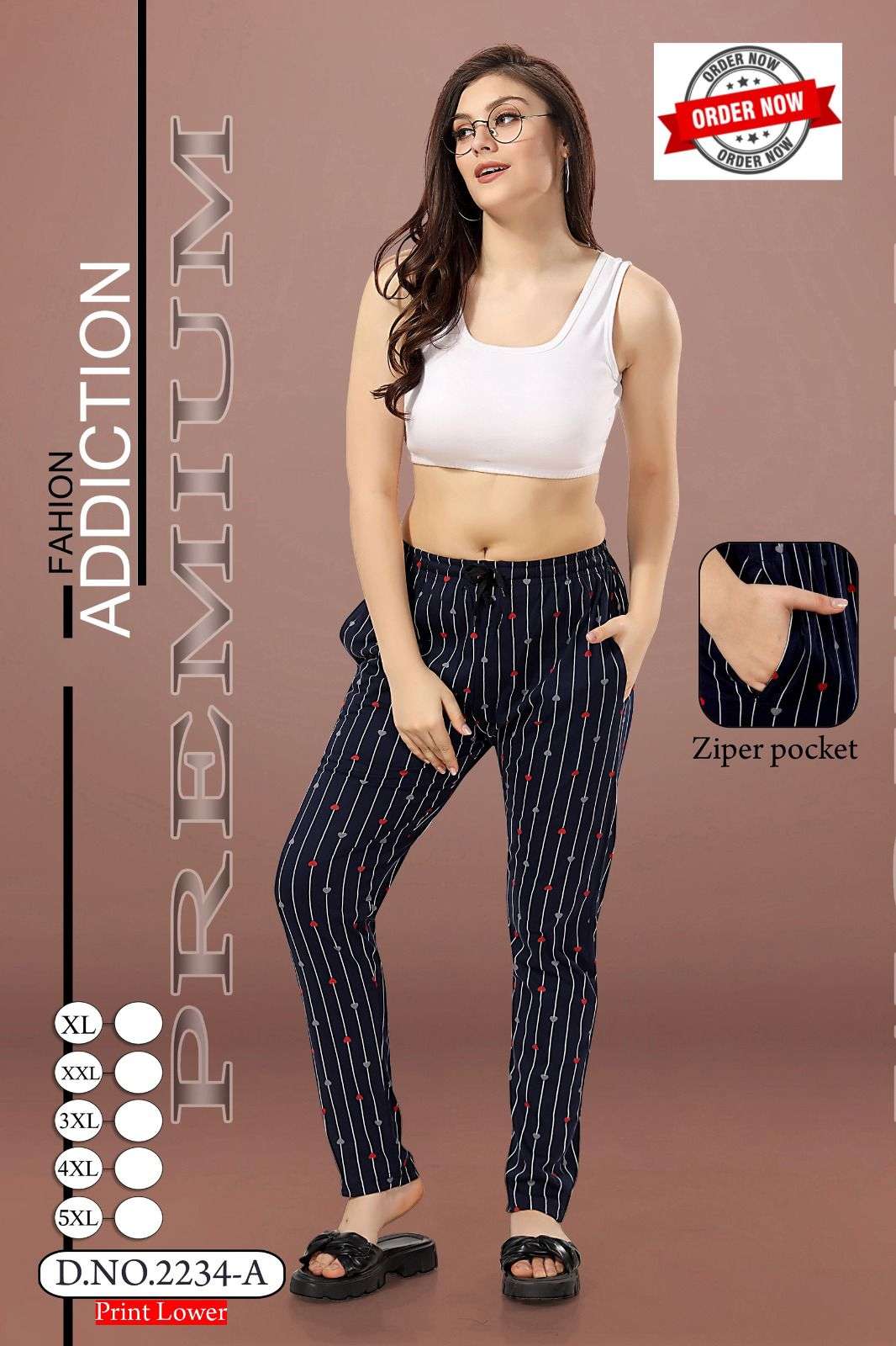 Summer Special Vol 2234 Fancy Cotton Night Pant Ladies Collection