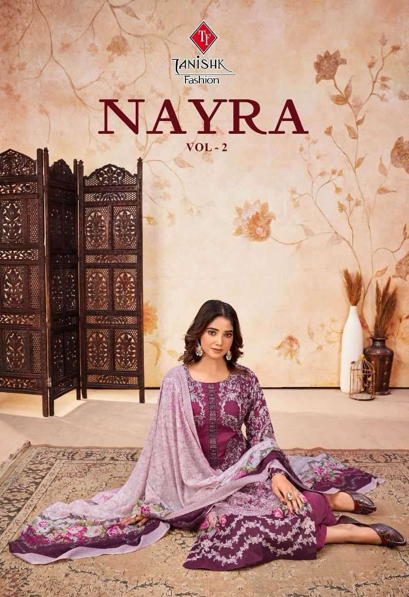 Tanishk Nayra Vol 2 Fancy Print Cambric Cotton Salwar Kameez Summer Collection