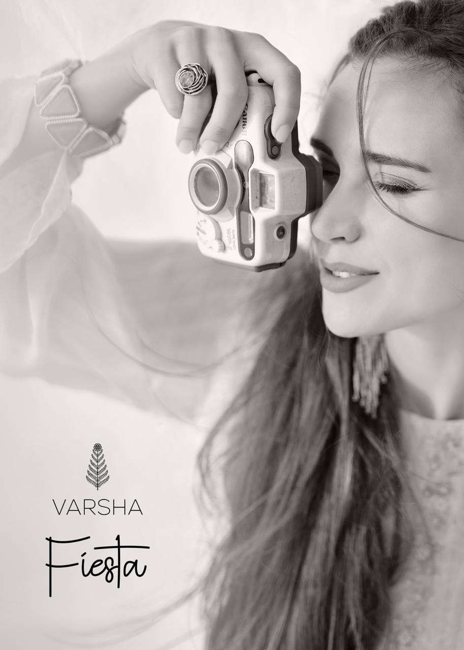Varsha Fiesta Exclusive Fancy Lawn Branded Ladies Suit Exporters
