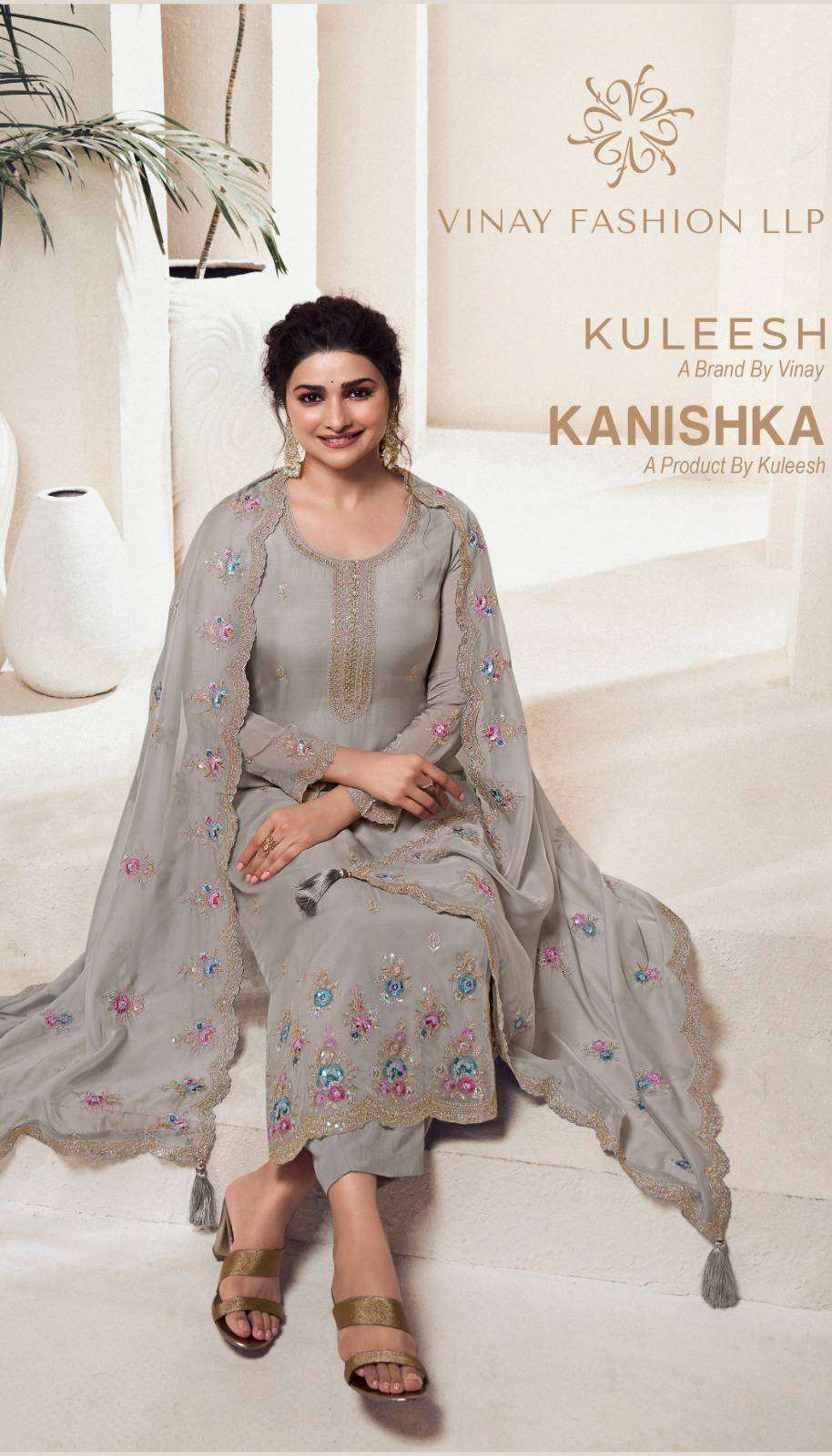 Vinay Fashion Kuleesh Kanishka Designer Wedding Wear Dress Branded Collection