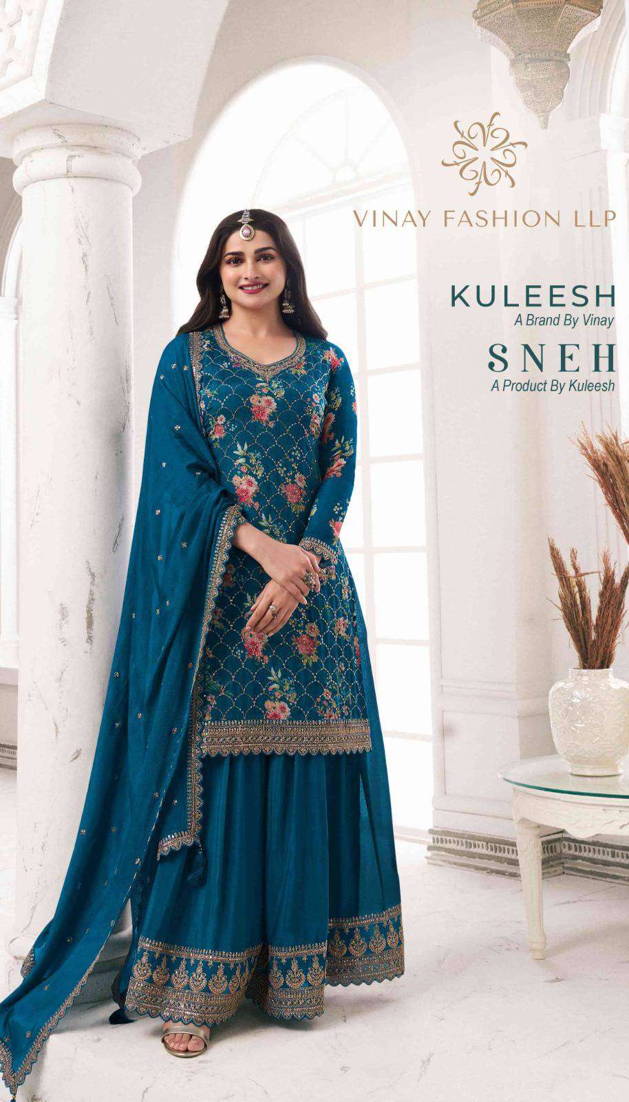 Vinay Fashion Kuleesh Sneh Fancy Latest Designer Branded Suit Suppliers