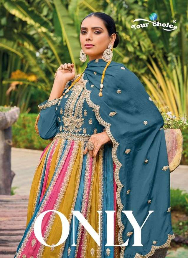 Your Choice Only Partywear Style Designer Readymade Suit Latest Collection