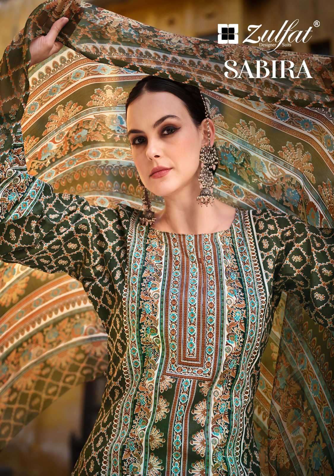 Zulfat Sabira Designer Print Exclusive Pure Cotton Dress Catalog Dealers