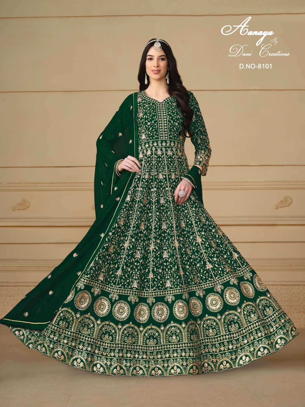 Aanaya Vol 181 8101 To 8104 Designer Anarkali Style Wedding Dress Suppliers