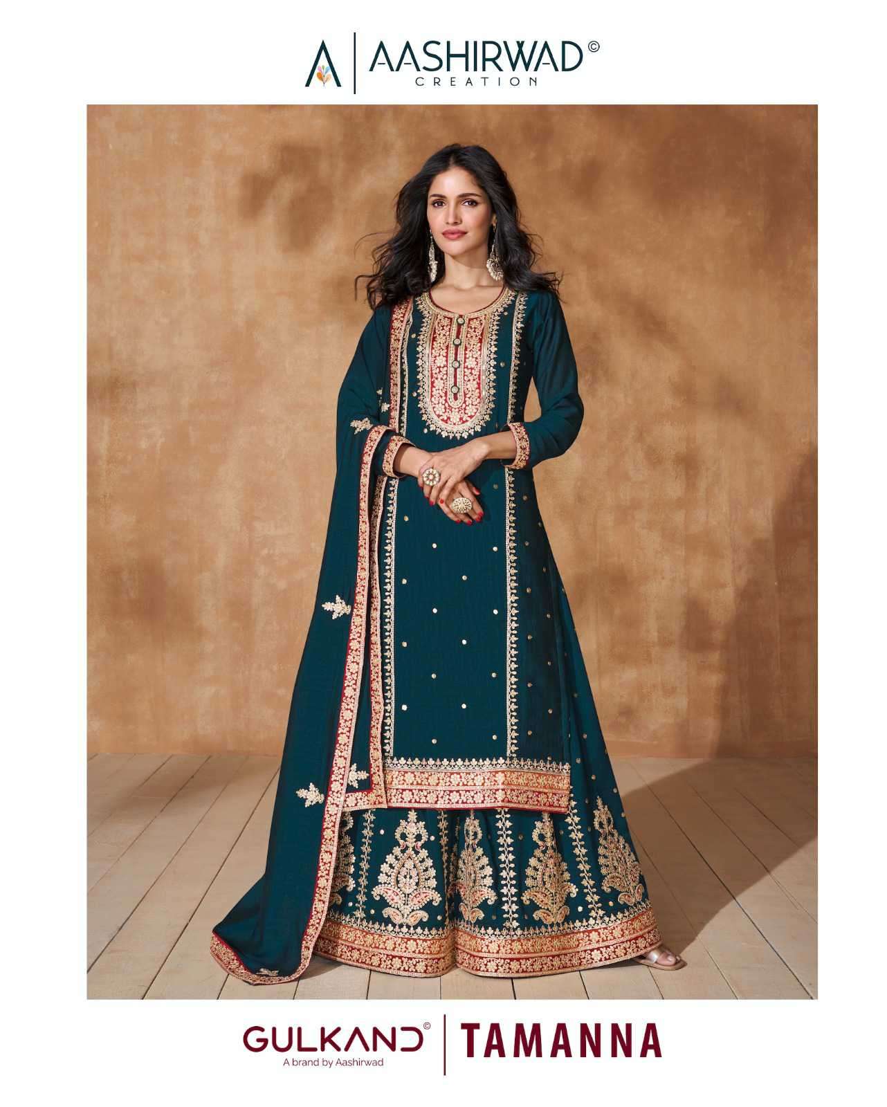 Aashirwad Tamanna 9900 To 9902 Premium Designer Dress Wedding Collection