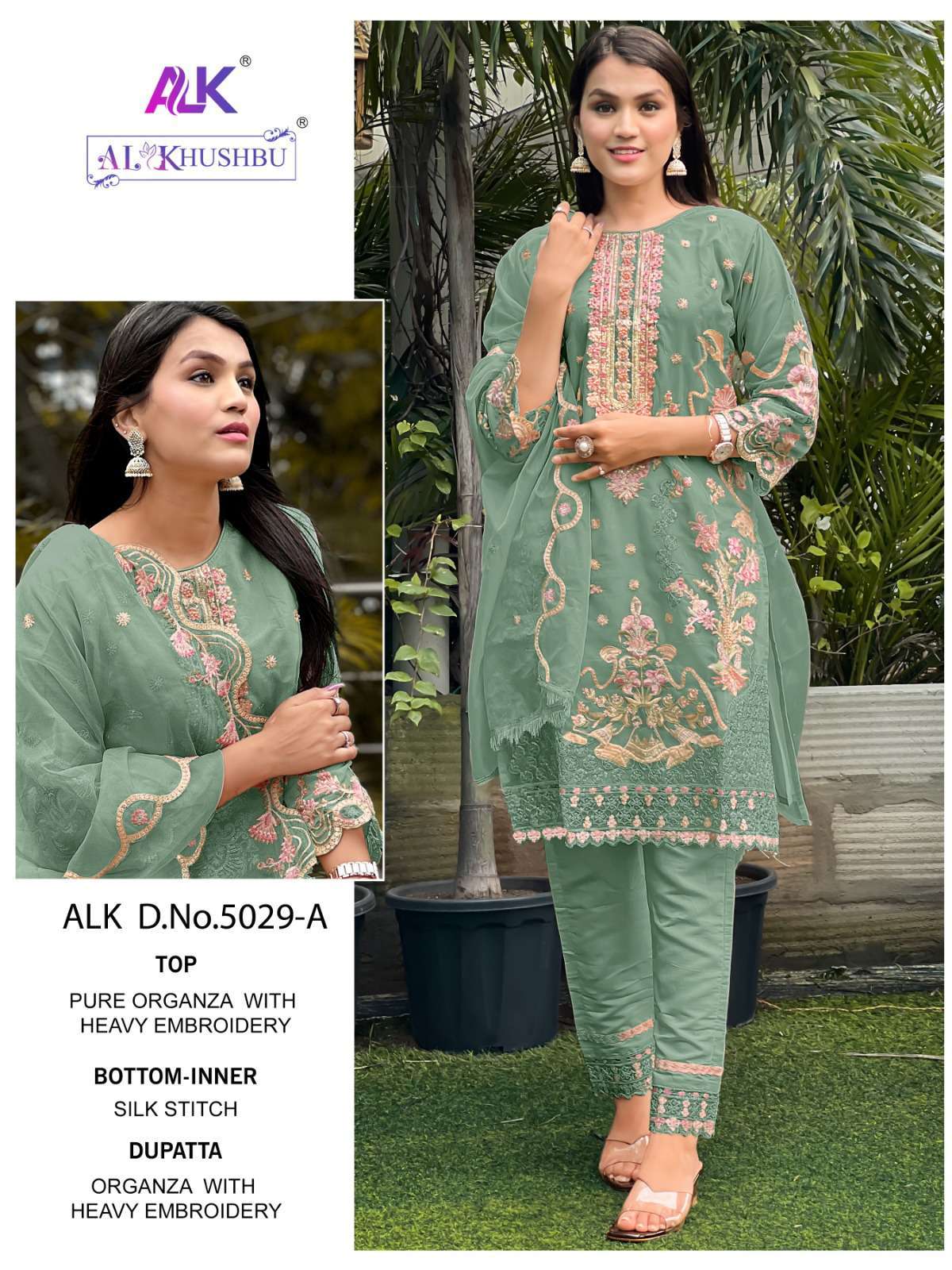 Al Khushbu Alk 5029 Colors Festive Wear Pakistani Dress Catalog Dealers