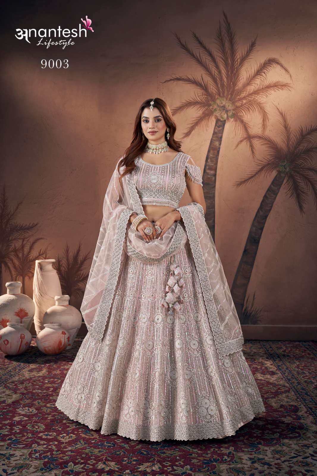 Anantesh Bridal Couture 2024 9001 To 9005 Designer Bridal Lahenga Online Collection