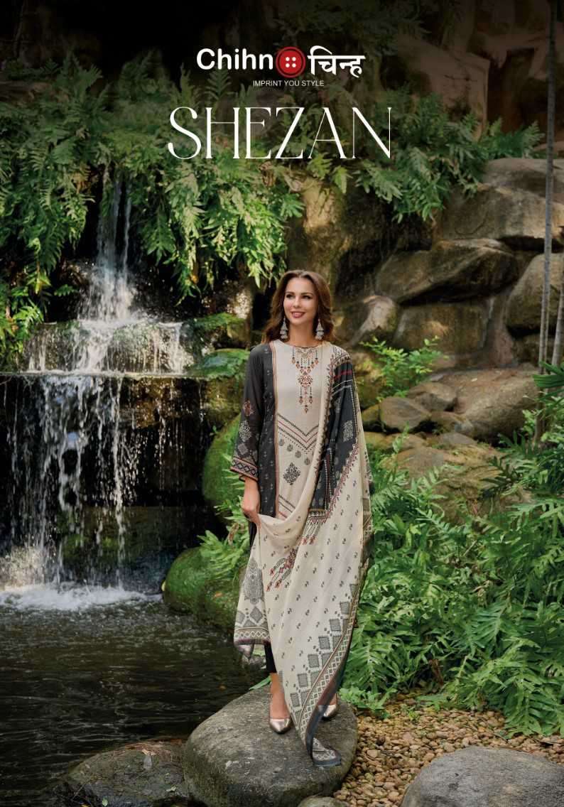 Chihn Shezan Latest Designs Muslin Ladies Dress Online Suppliers