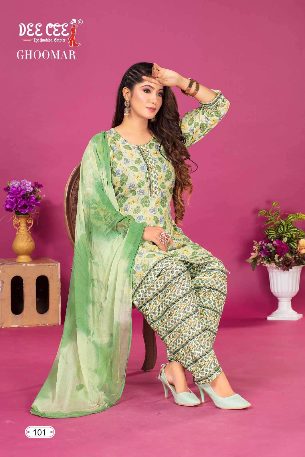 Dee Cee Ghoomar Patiayla Style Readymade Dress Summer Collection