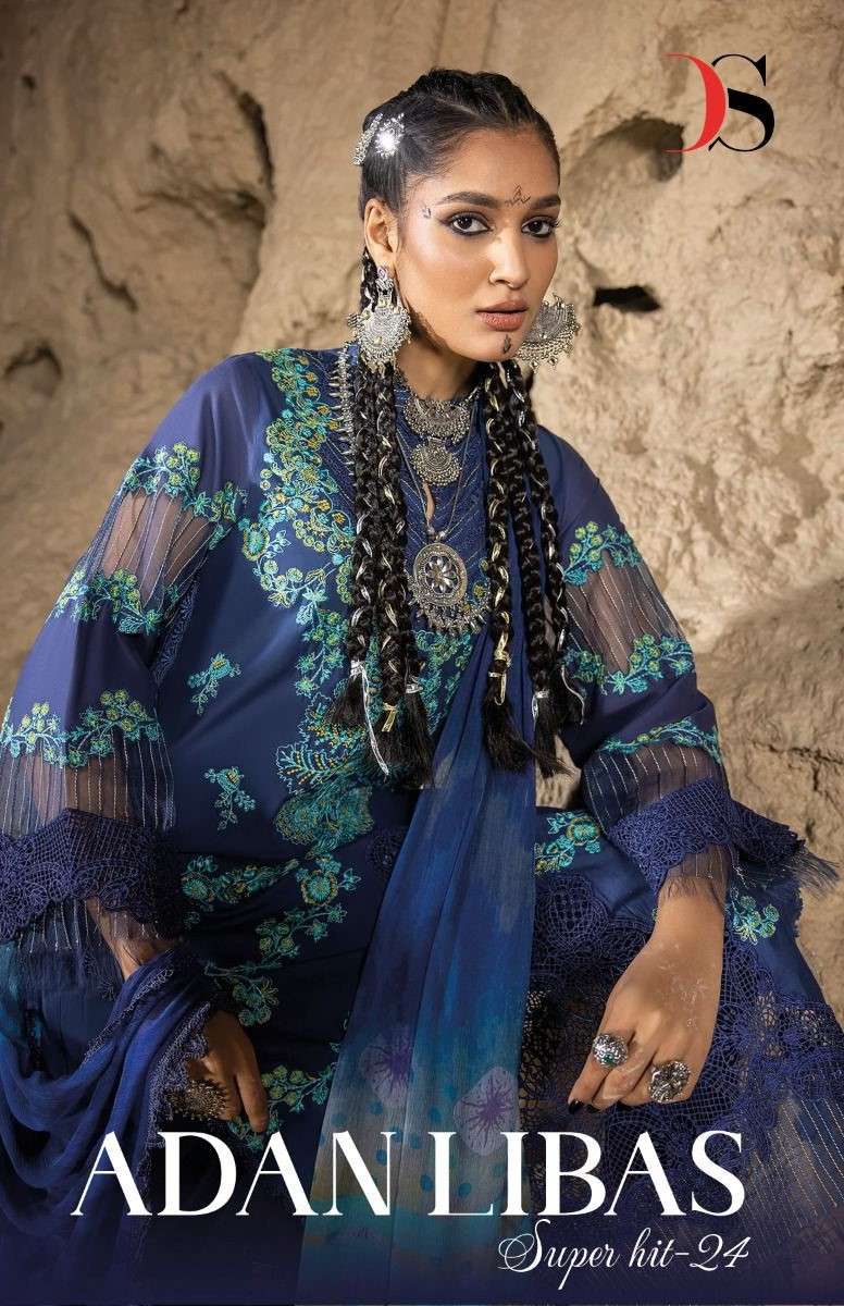 Deepsy Adan Libas Super Hit 24 Designer Cotton Pakistani Dress Catalog Suppliers