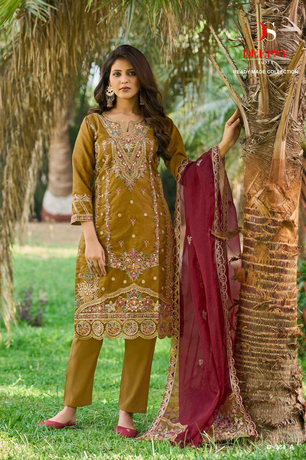 Deepsy D 384 Colors Designer Readymade Pakistani Suit Festive Collection