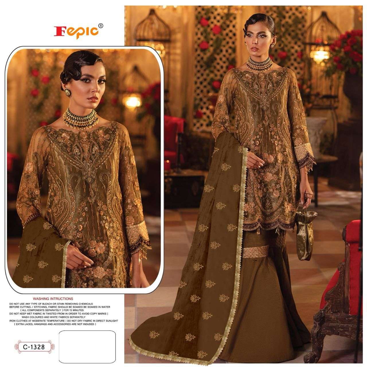 Fepic C 1328 Latest Designer Pakistani Suit New Collection