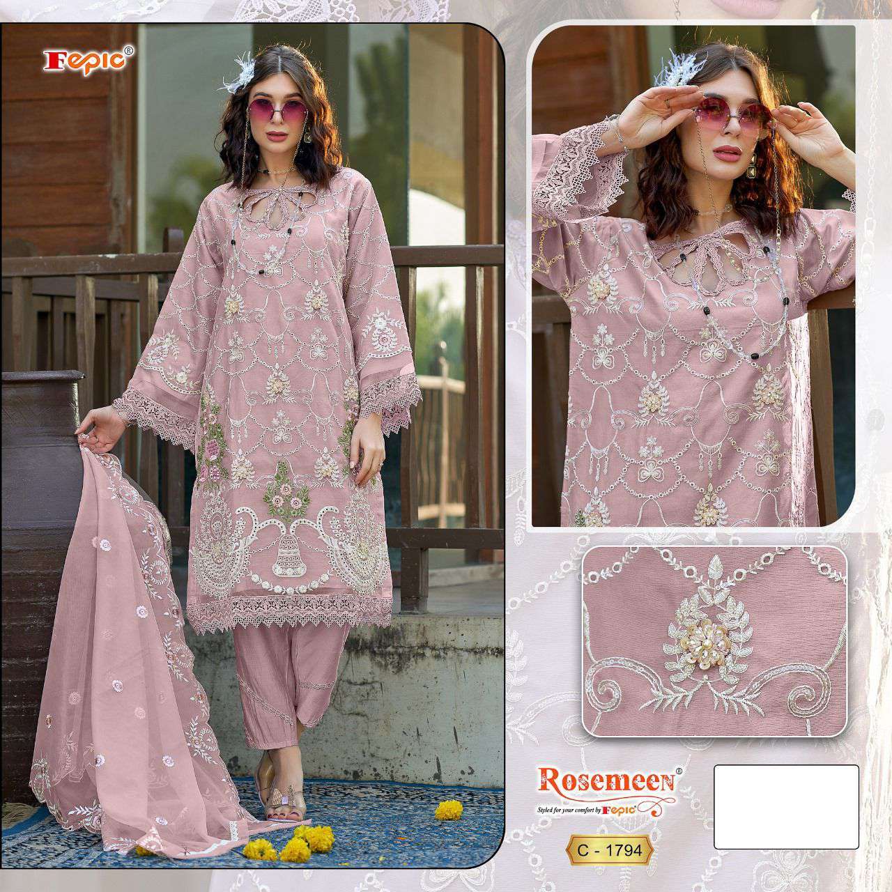 Fepic C 1794 Colors New Designs Pakistani Dress Online Collection