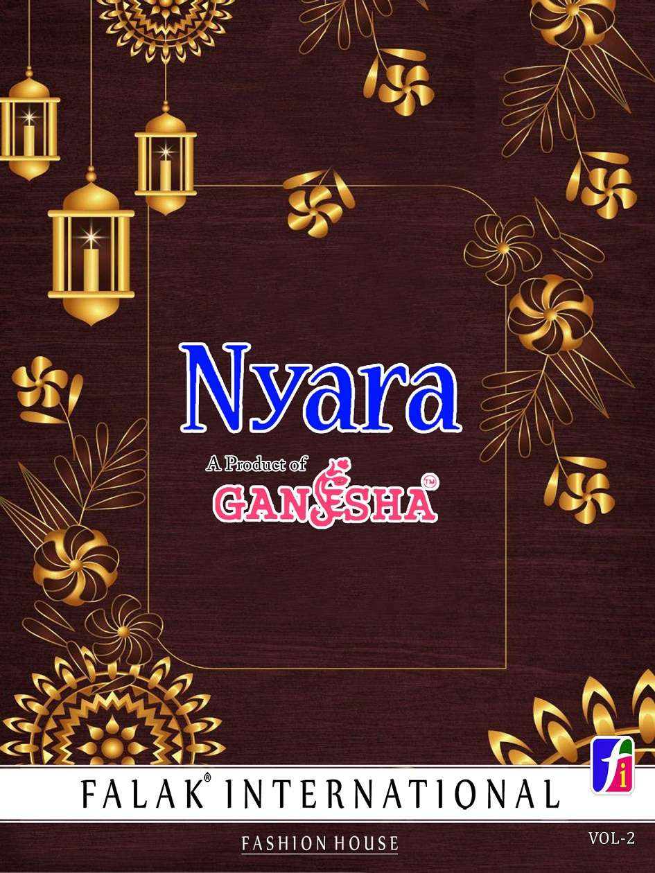 Ganesha Nyara fancy Printed Cotton Saree New Designs