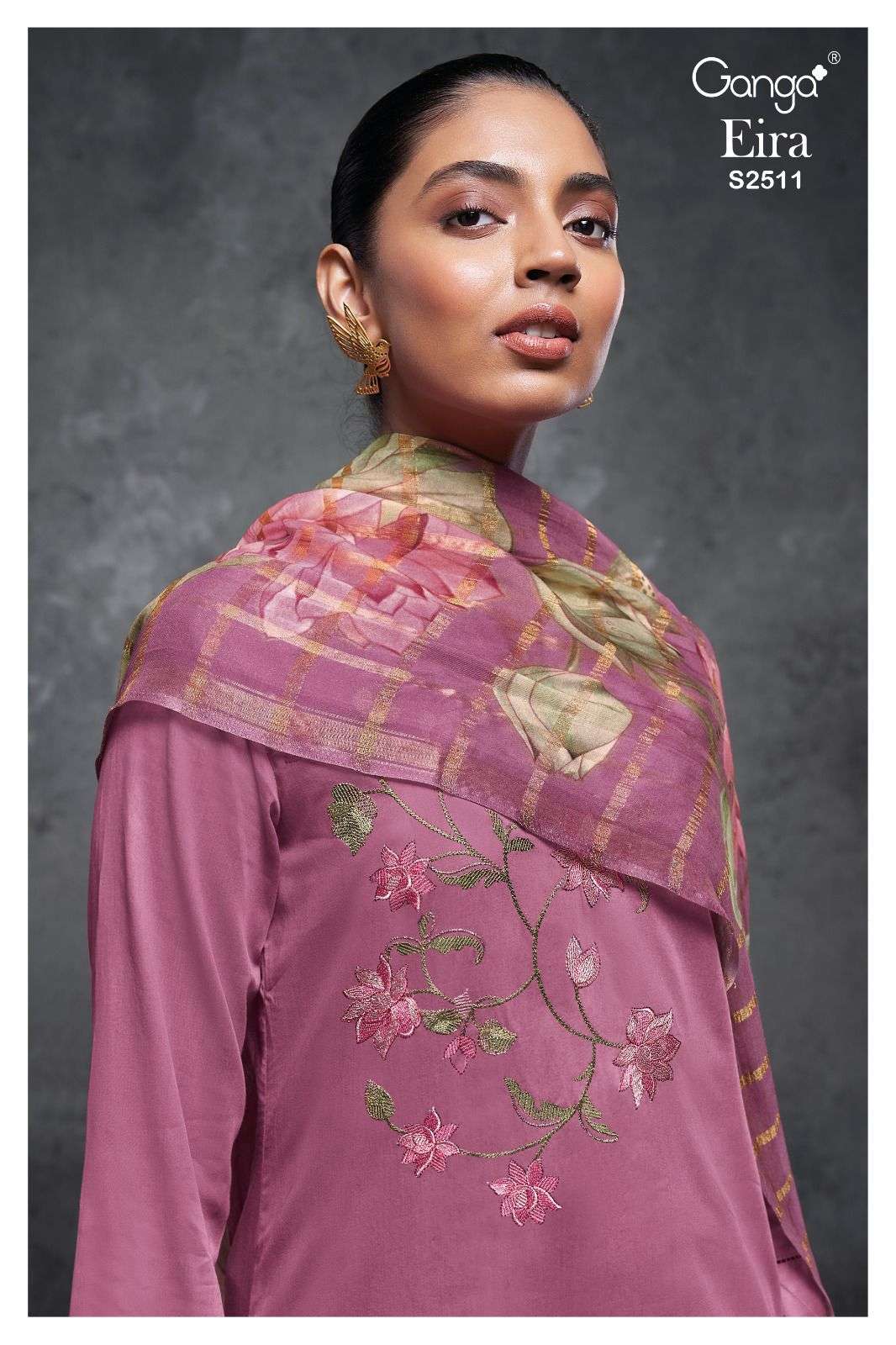 Ganga Eira 2511  Exclusive Cotton Silk Salwar Suit Catalog Dealer