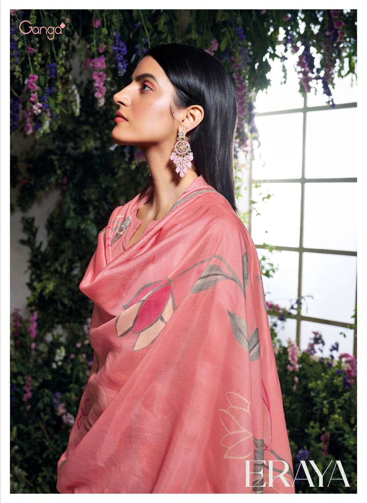 Ganga Fashion Eraya Exclusive designer Cotton Suit Catalog Wholesaler