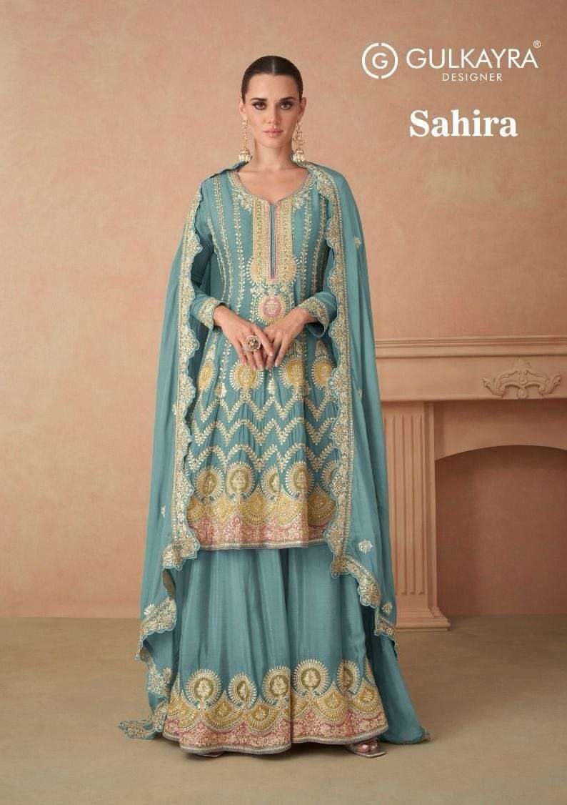 Gulkayra Sahira Designer Sharara Readymade Wedding Dress Exporters