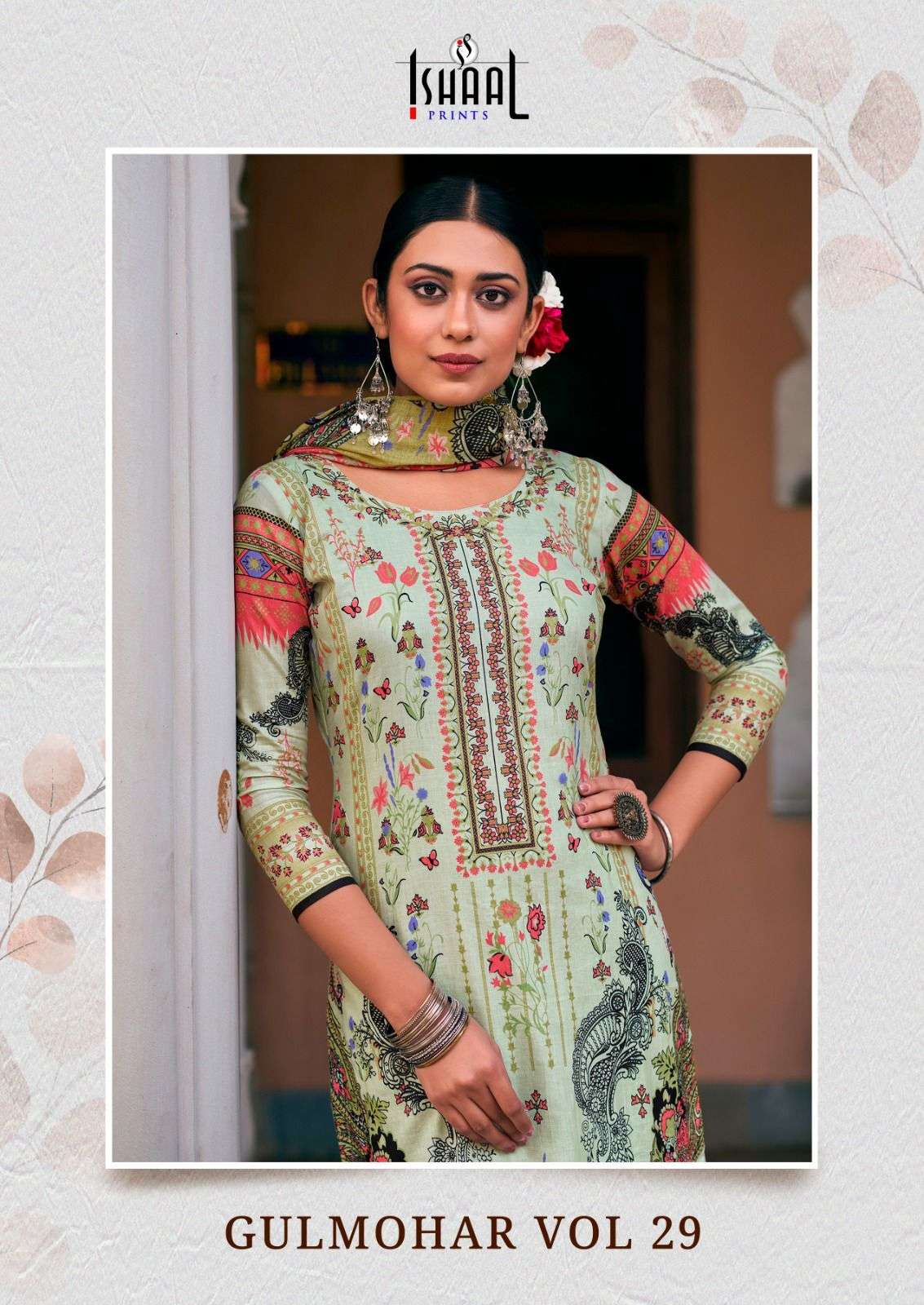 Ishaal Gulmohar Vol 29 Printed Cotton Dress Catalog By Online Dealers
