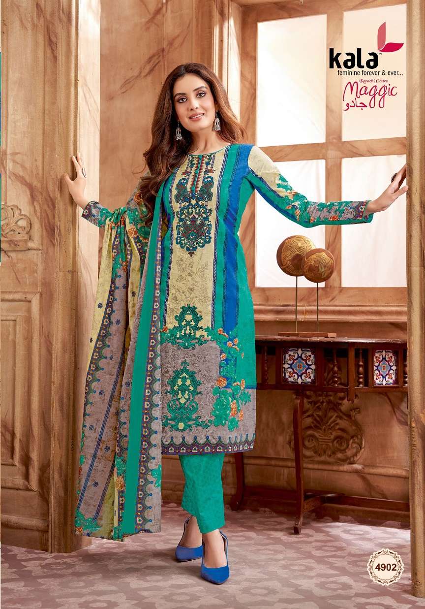 Kala Maggic Vol 20 Pakistani Printed Readyamde Dress material