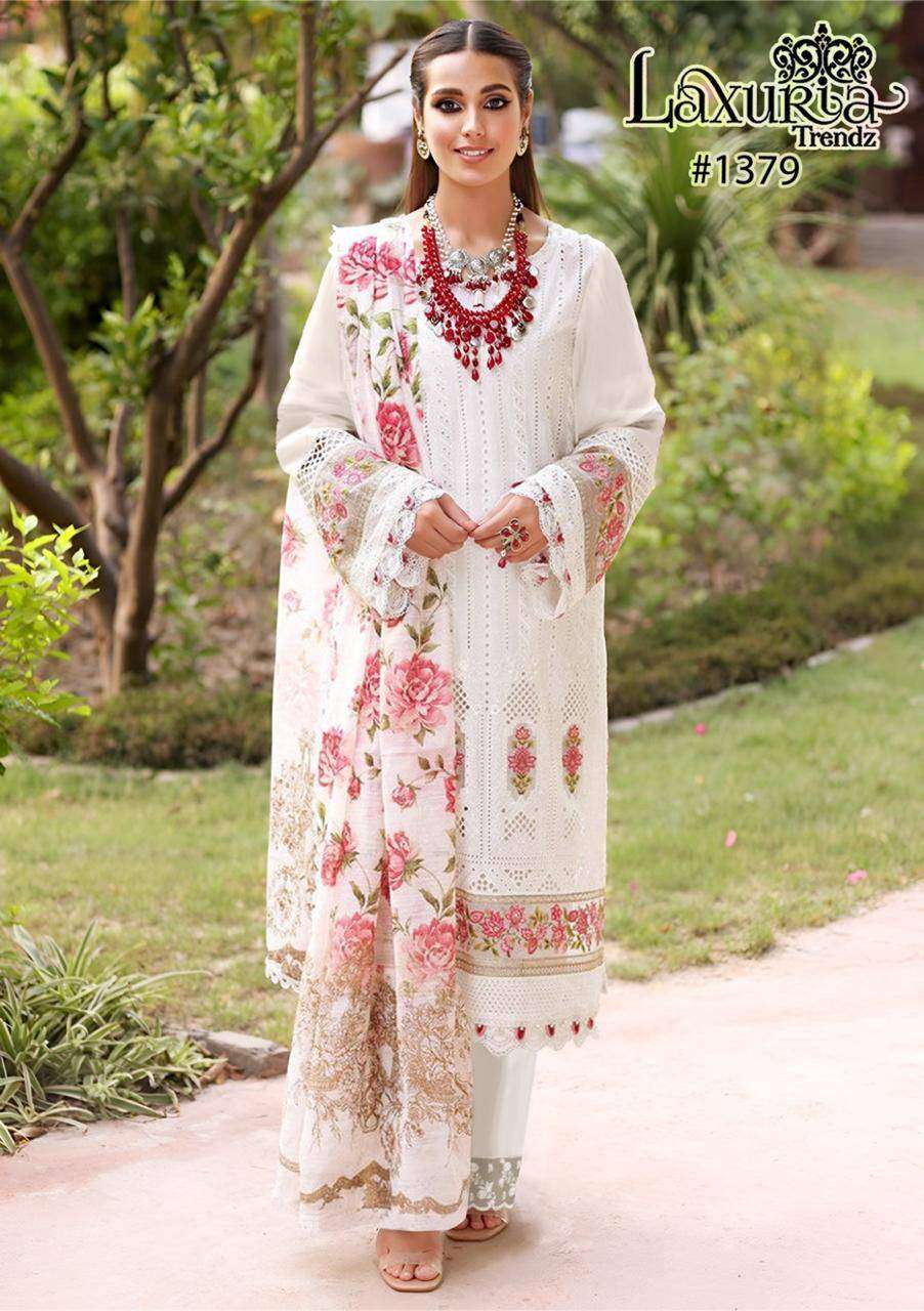 Laxuria Trendz 1379 Ladies Wear Georgette Pakistani Suit New Designs