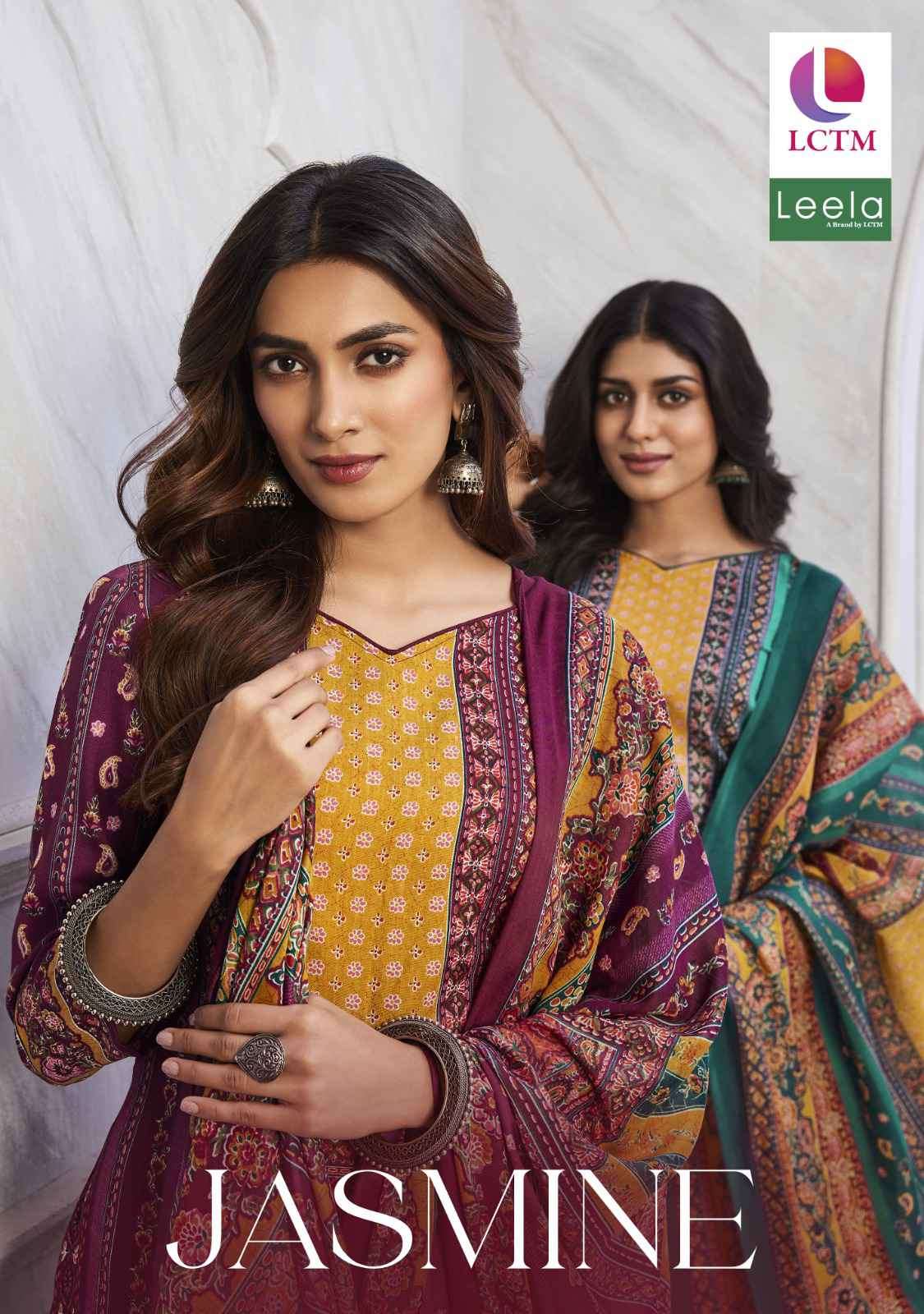 Leela Jasmine Unstitch Ladies Salwar Suit Catalog Dealers
