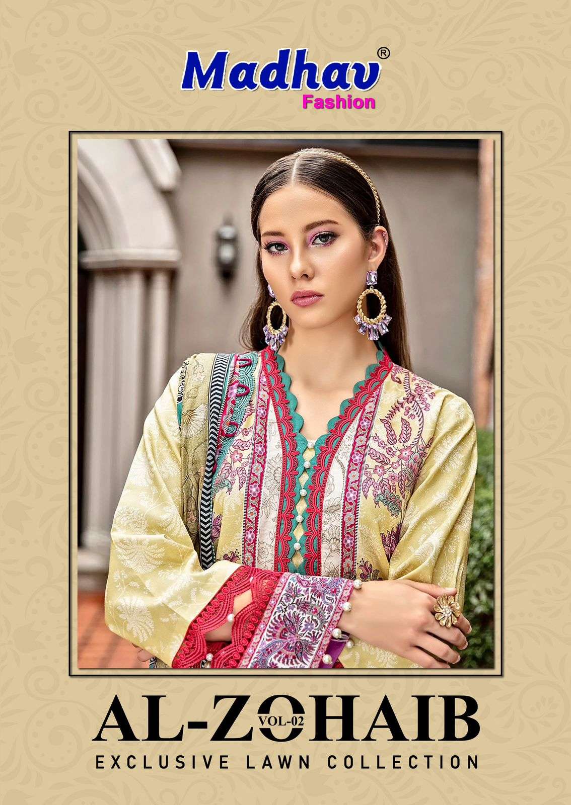 Madhav Al Zohaib Vol 2 Pakistani Print Cotton Dress Material Wholesalers
