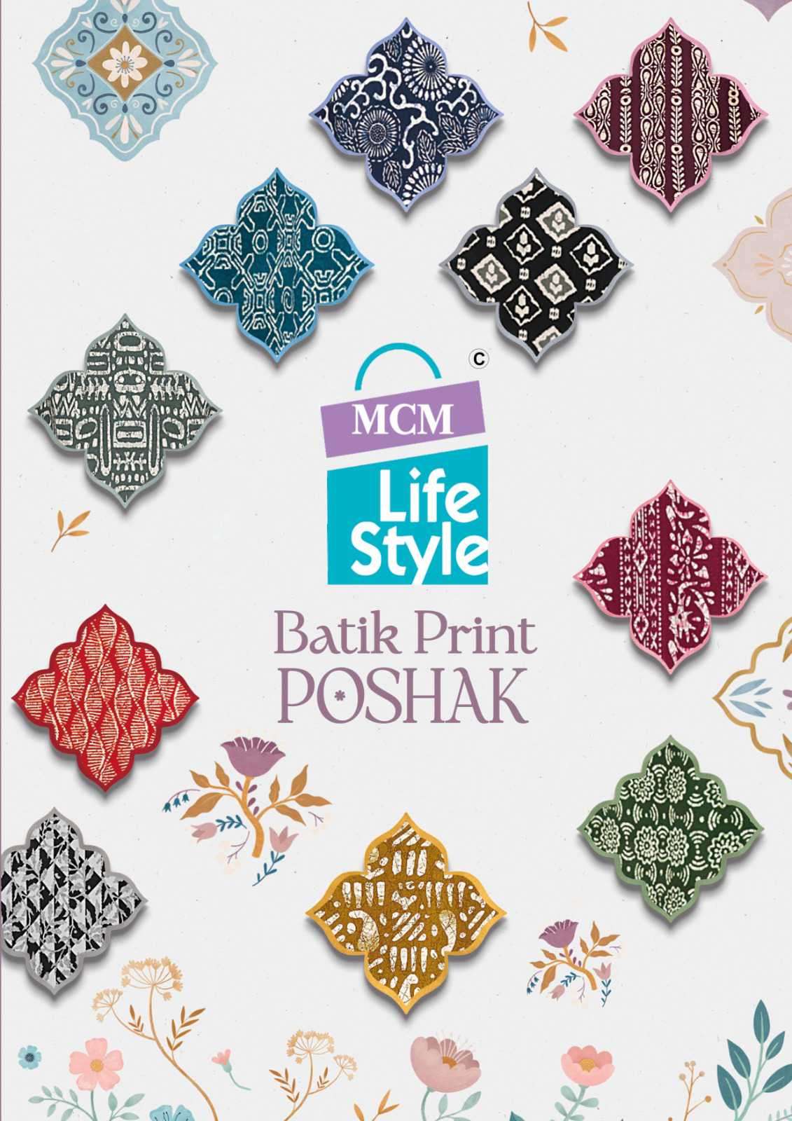 MCM Lifestyle Batik Print Poshak Readymade Batik Designs Suit Suppliers