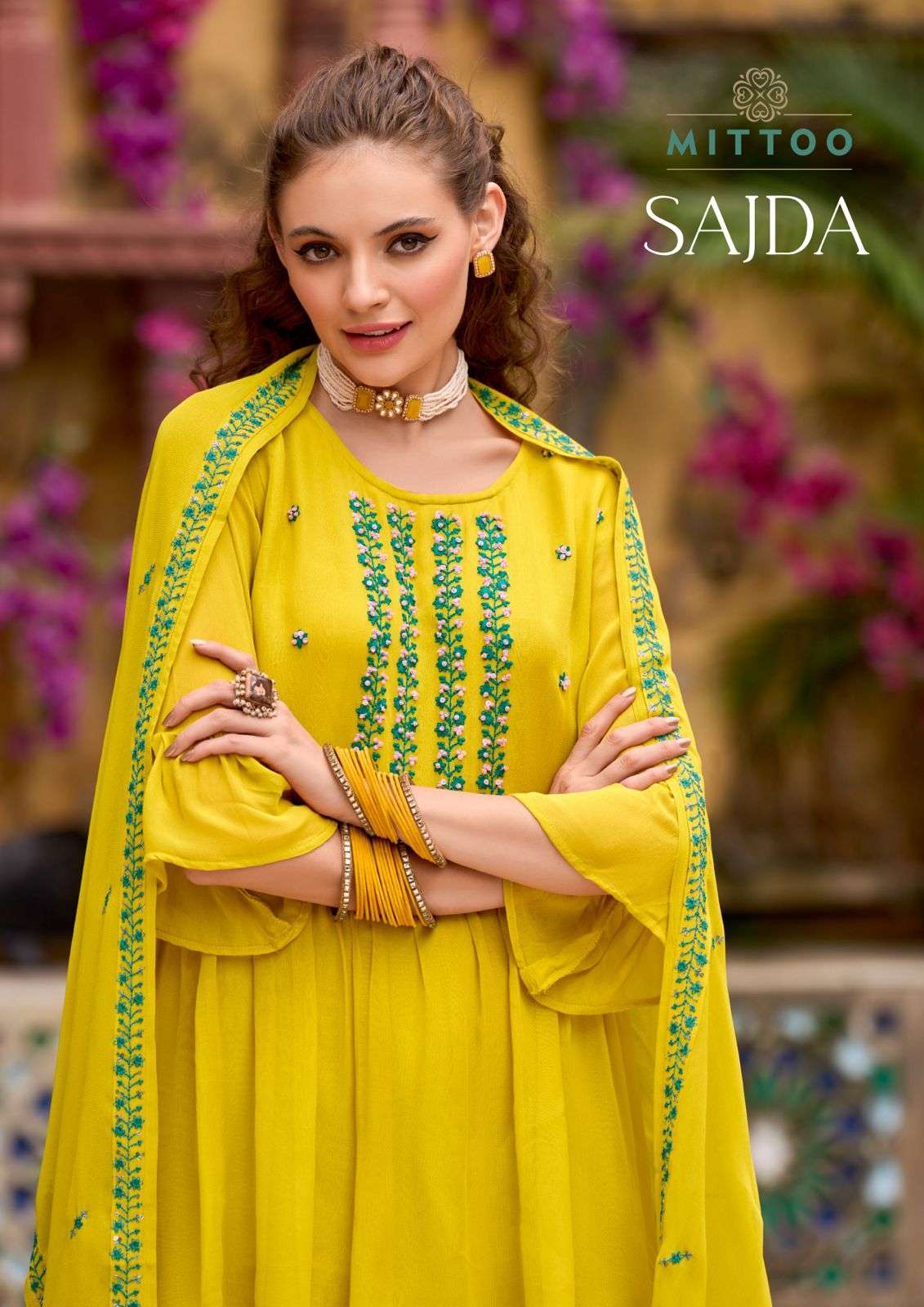 Mittoo Sajda Georgette Designer Readymade Dress Wholesalers
