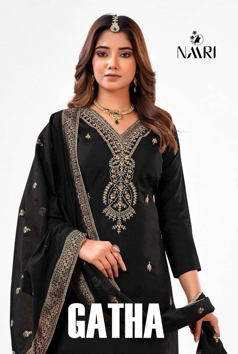 Naari Gatha Fancy Modal Silk Ladies Suit Wholesalers Surat
