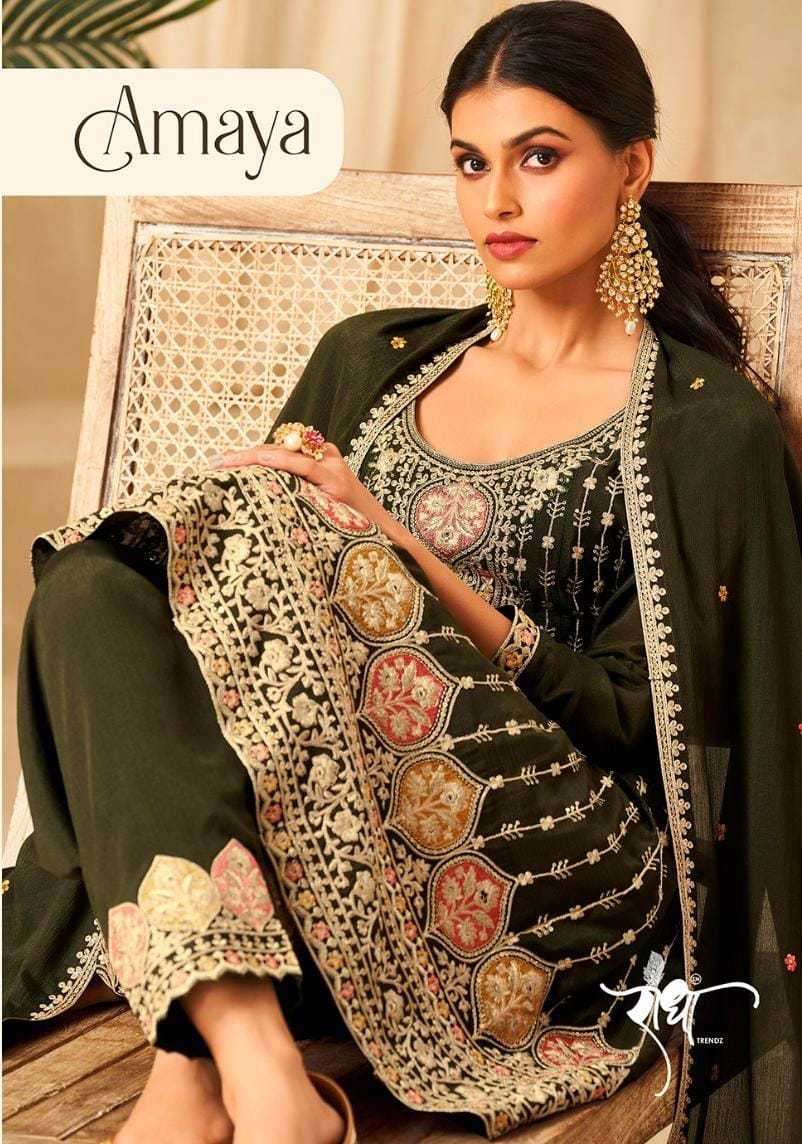 Radha Trendz Amaya Designer Premium Ladies Suit Readymade Collection