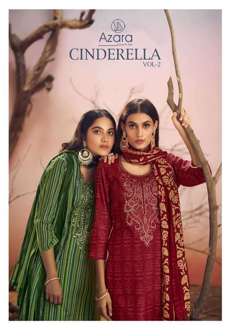 Radhika Azara Cinderella Vol 2 Fancy Cotton Salwar Kameez Catalog Exporters